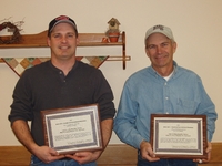 2007  Mike and Jason Hinson win Operator award