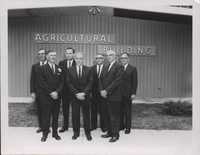 Dedication of the new Agriculture Building.
