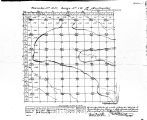 Iowa land survey map of t081n, r001w