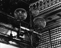 Law Library gas light