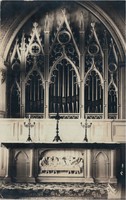 St. Paul Lutheran Church in Garnavillo, Iowa -1928 interior, view 2