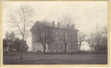 Old North Hall on Pentacrest viewed from the southeast, The University of Iowa, 1880s