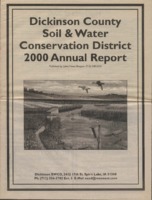 Dickinson County Soil Conservation District Annual Report - 2000.