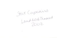 Steve Capesius, 2002