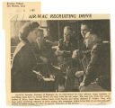 Air-WAC recruiting drive