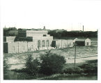 Construction site on the west side of the Art Building, The University of Iowa, 1936