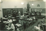 Students working in classroom, The University of Iowa elementary school, January 22, 1932