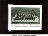 Football team Rose Bowl champions, The University of Iowa, 1958