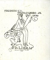 Fredrick Jr. Spiegelberg Bookplate 