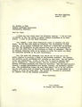 Letter from Leopold to Horn, March 1, 1934