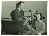 Speech pathology test, The University of Iowa, 1940s