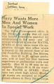Navy wants more men and women in special work