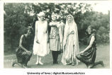 Women in costume, The University of Iowa, 1920s?