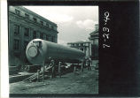 Large storage tank near MacLean Hall, The University of Iowa, July 23, 1940