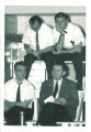 Spectators at high school swim meet, The University of Iowa, March 1967