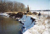 1999 Flint Creek streambank in the winter