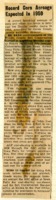 Record corn acreage expected in 1959.