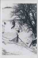 Unidentified snowy landscape in Plymouth County, Iowa