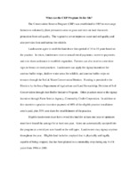 Conservation Reserve Program