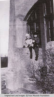 Vidie and Norm on ledge