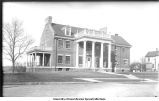 President's House, corner of Clinton and Church Streets, The University of Iowa, March 9, 1910