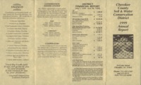 Cherokee County Soil Conservation District Annual Report - 1999