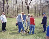 2001  Tree Planting on Nancy Dunn property