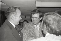 1976 Ralph Dewey, Jack Jacobs, another man