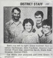 District Staff - Warren County SWCD.