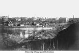 Interurban tracks, Iowa City, Iowa, between 1911 and 1915