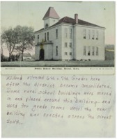 Public School Building in Orient, Iowa
