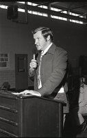 1976  Good crowd at Mediapolis school no-tillage meeting