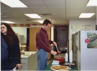 2003  NRCS Computer Specialist Kerry Richards pours punch into a cup