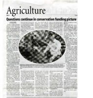 Questions Continue in Conservation Funding Picture