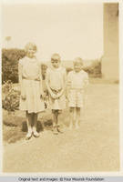 Woman and James' kids