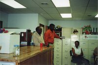 2000  J.B. Martin, Sr.,  J.B. and , Josie Martin, at the going away party in May 2000.