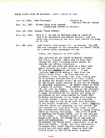 Notes taken From My Notebook While Prison of War