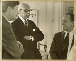 Cyrus Colter with President Boyd, The University of Iowa, 1970