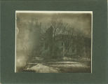 Ruins of Medical Building after the fire, the University of Iowa, March 1901