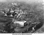 Westlawn, Children's Hospital under construction, Iowa City, Iowa, between 1915 and 1919