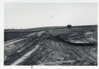 1977  Preparation for the construction of a pond on Virgil Massner's farm