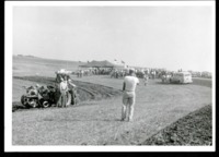 Crowd Gathers to Watch Terrace Building Techniques