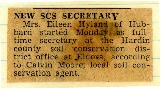 New SCS secretary named for Hardin SCD.