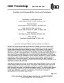 ITAA Proceedings 2002 Special Topics