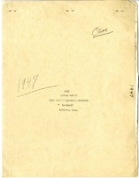 Cass County Soil Conservation District Annual Report - 1947