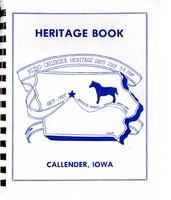 Heritage Book: Kesho-Callender Heritage Days July 7-9, 1989