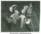 Hick Hawks square dancing, The University of Iowa, 1950s