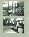 Seating areas in Iowa Memorial Union, the University of Iowa, 1930s
