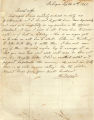 Ferdinand Sophus Winslow letters, September 1861-February 1862