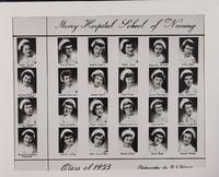1901 - 1998 Nursing school class photos by year